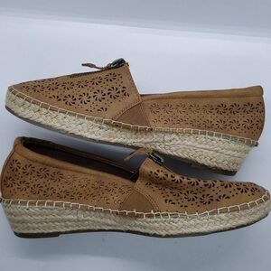 Easy Street Zenon Womens Espadrille Slip On Sneakers Size 8